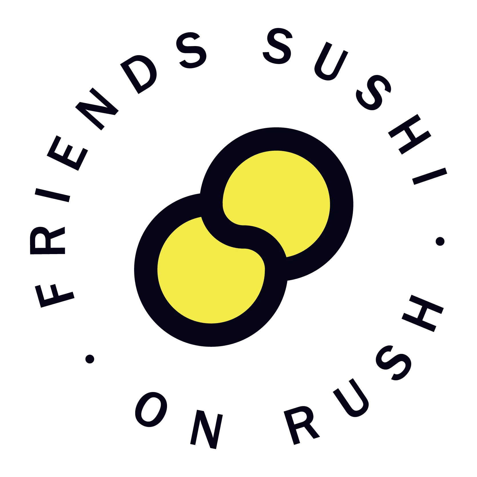 Friends Sushi on Rush logo